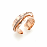 rings 925 silver gold ring fashion jewelry  